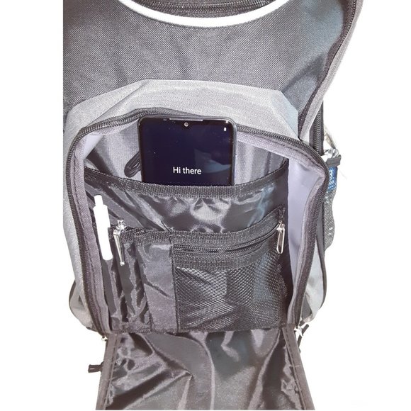 Carry On Backpack Rolling Backpack Travel Backpack Carry On Backpack with Wheels - Picture 11 of 15